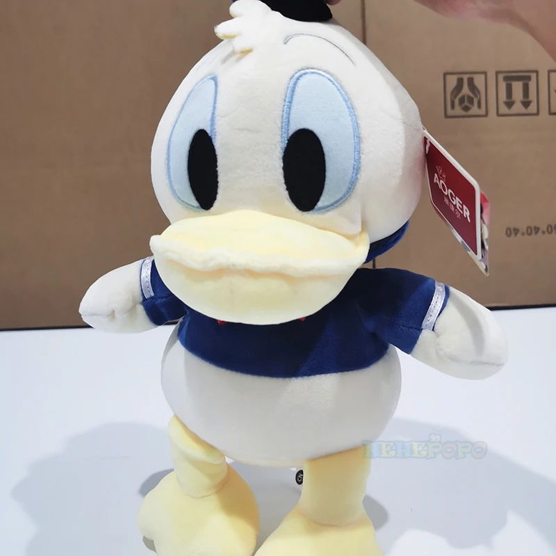 

Free Shipping Disney Plush Toys 10' Classic Donald Duck Morandi Color Animal Stuffed Soft Doll Boy Girl Birthday Gift