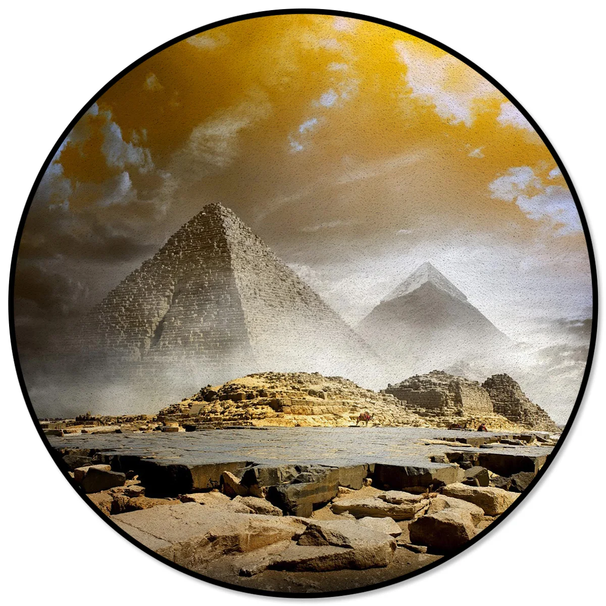

Pyramid Dark Clouds Orange Living Room Rug Large Carpets For Bed Room Rugs And Carpets For Home Living Room Bedroom Decor