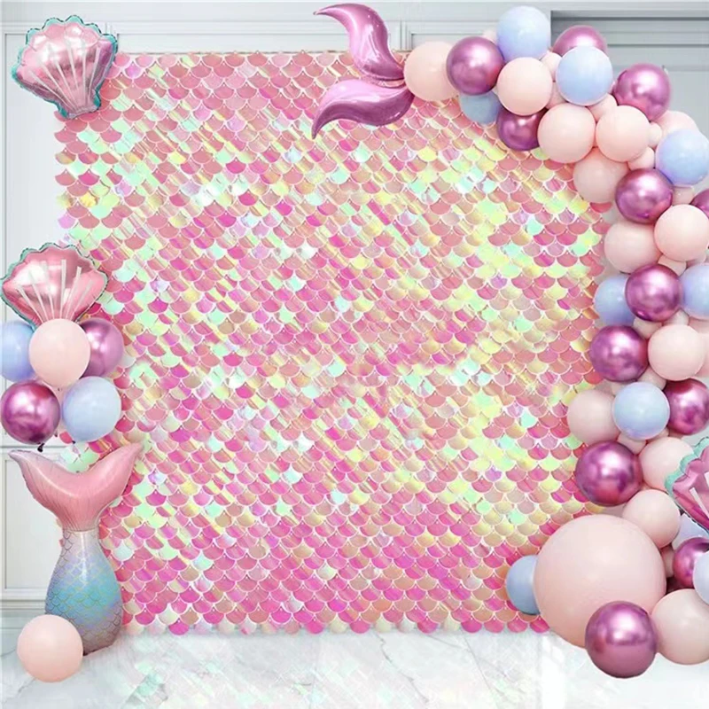 18 шт. золотые блестки задние панели для свадебной вечеринки детский душ фон