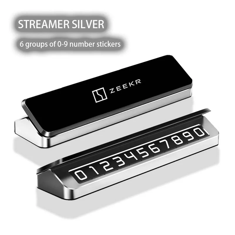 

Автомобильный металлический телефон, Временный телефон для ZEEKR X 001 009 007, интерьерные автомобильные аксессуары, логотип 2023 2024