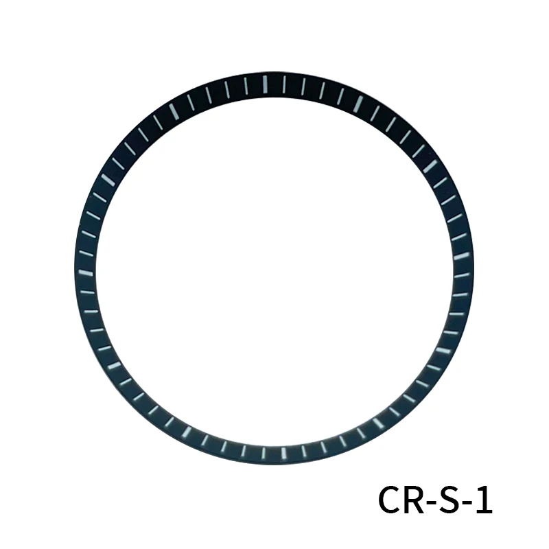 Inner Shadow Ring Black White Scale Watch Parts SKX SKX007 009 Outer Diameter 30.5mm Refitted Watch Accessories