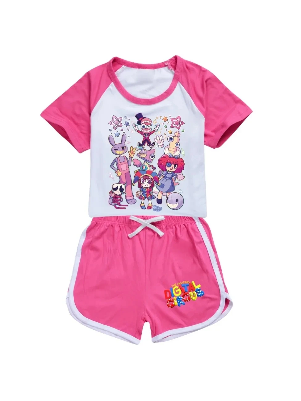 Пижамный комплект из 2 предметов удивительная цифровая цирковая весенне-летняя