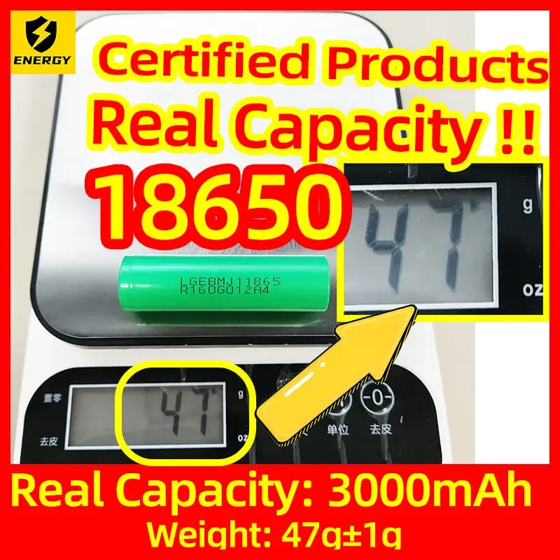 Литий-ионный аккумулятор NCR18650GA 3000 мАч