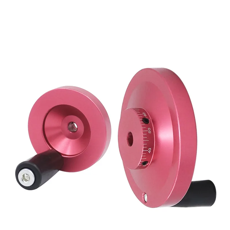 Ручное колесо из алюминиевого сплава машинный инструмент клей маленькая ручка DIY