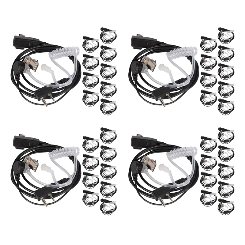 

40PCS Accessories Air Acoustic Tube Headset Earpiece For Baofeng For Radio Walkie Talkie Headset For 888S UV-5R UV-82