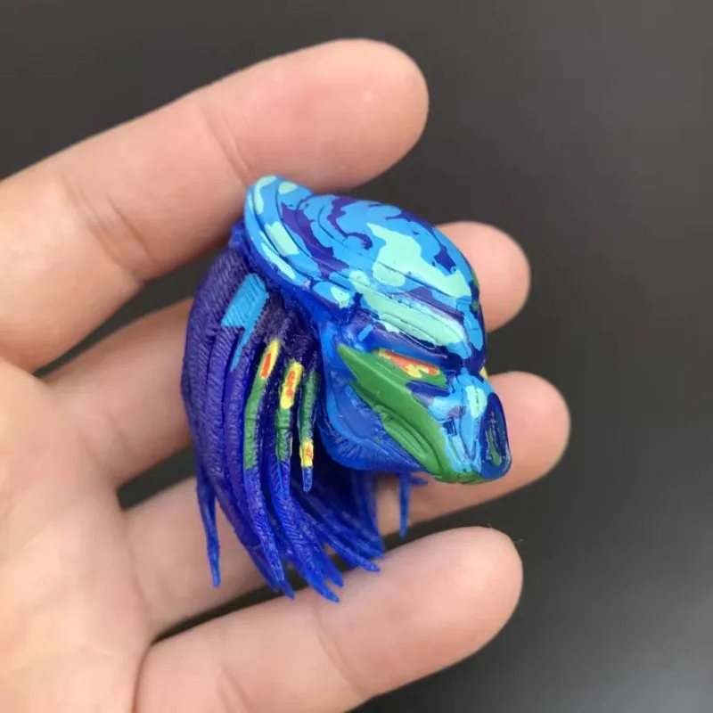 Подлинная фигурка предатора шарлпредатора кукла сделай сам сменная голова