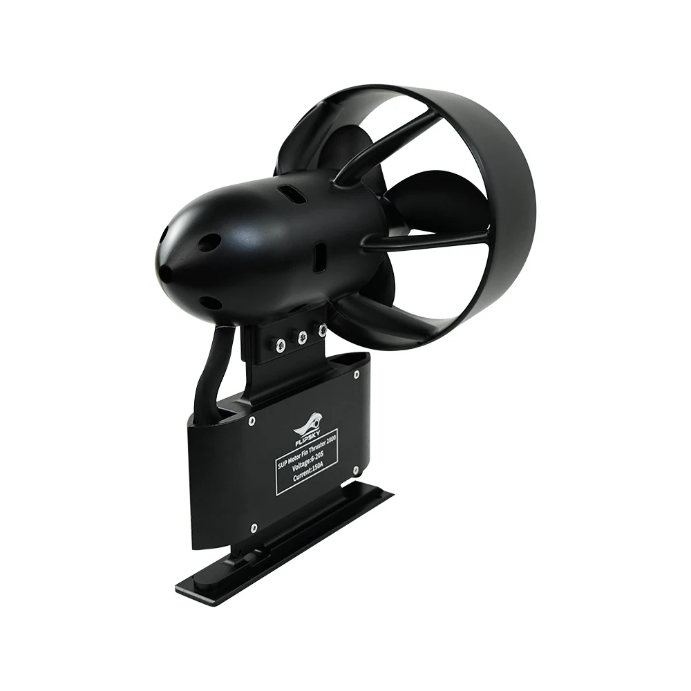 Фото Подводный электромотор Flipsky SUP Motor Fin Thruster 2800 4200W, водонепроницаемый подводный привод для ROV, радиоуправляемых лодок и джетбордов. №3