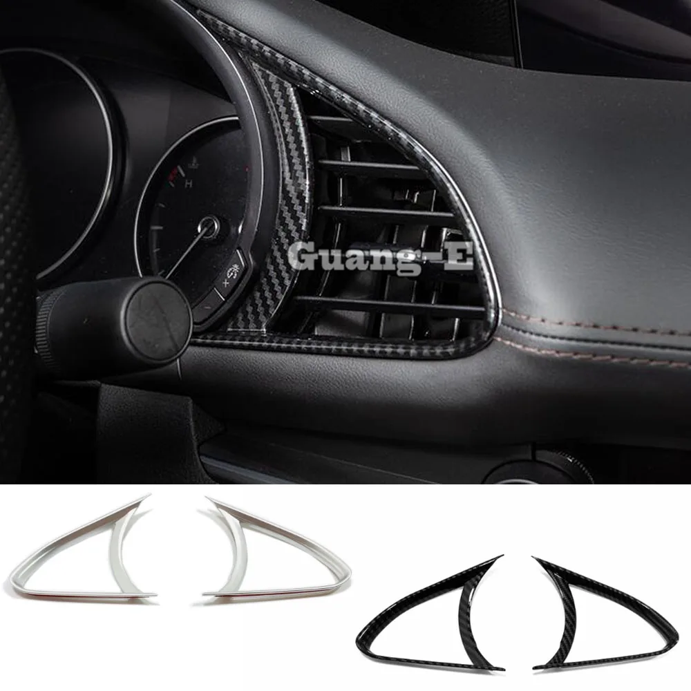 

Декоративная крышка для автомобиля, рамка для отделки передней левой и правой вентиляции для Mazda 3 Mazda3 Axela M3 2019 2020 2021 2022
