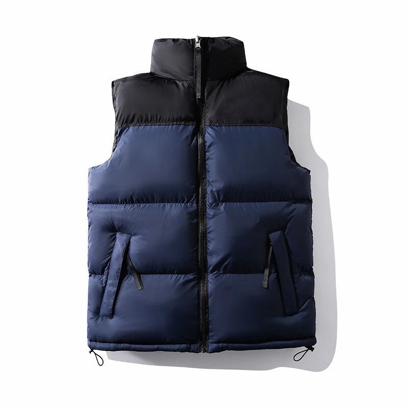 New Winter Warm Men's and Women's Jacket Vest Coat Casual Autumn Stand Collar Down Vest