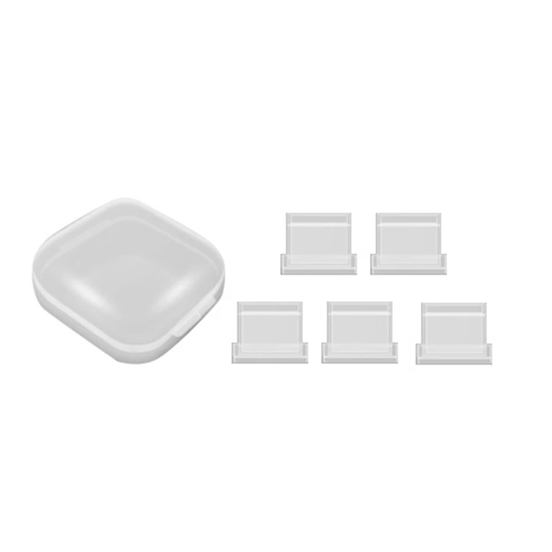 

6 Boxes/30 Suitable For Apple Lighting Data Cable USB Dust-Proof Cover Charging Head Anti-Protective Cap