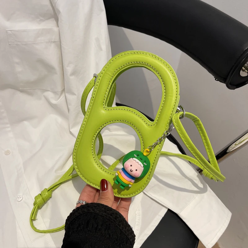 

Paperclip Phone Bag Women 2022 Summer Candy Color Hollow Crossbody Bags Ins Fashion Green Yellow Phone Storage Bags Girl Gift