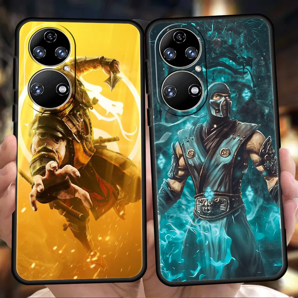 

Scorpion Zero Sub Mortal Kombat Phone Case for Huawei P20 P30 P50 Pro P20 P30 P40 Lite Y6 Y7 Y9 Y7A Y6P Y9S 2019 P Smart Z 2021