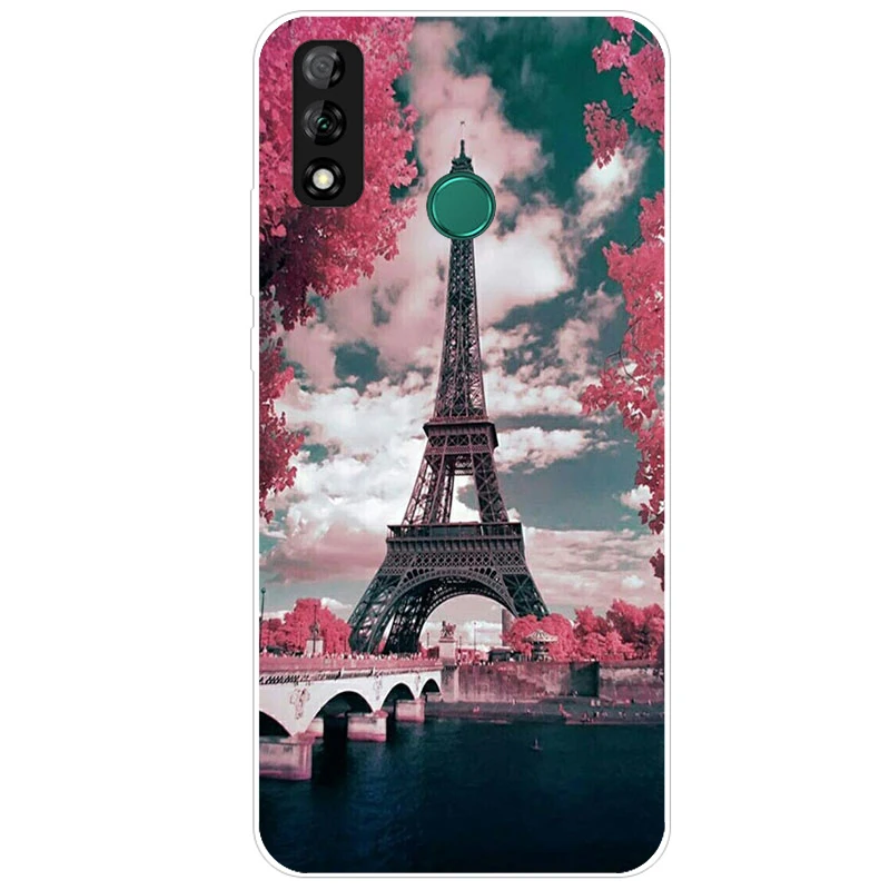 Чехол для Huawei Y8s чехол мягкий силиконовый милый из ТПУ задняя крышка Fundas Y8 S Huaweiy8s