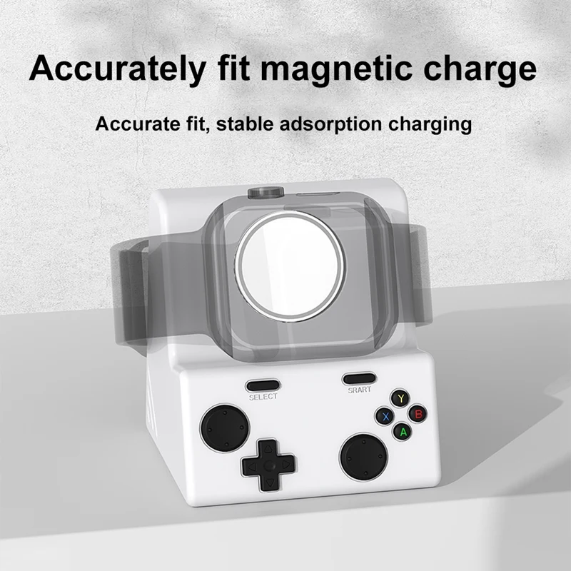 Подставка для зарядного устройства умных часов силиконовая док-станция зарядная