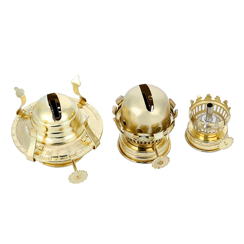 

Lamp Oil Burner Kerosene Parts Wick Antique Wicks Holder Burning Lampsaccessory Chimney Candle Light Jar