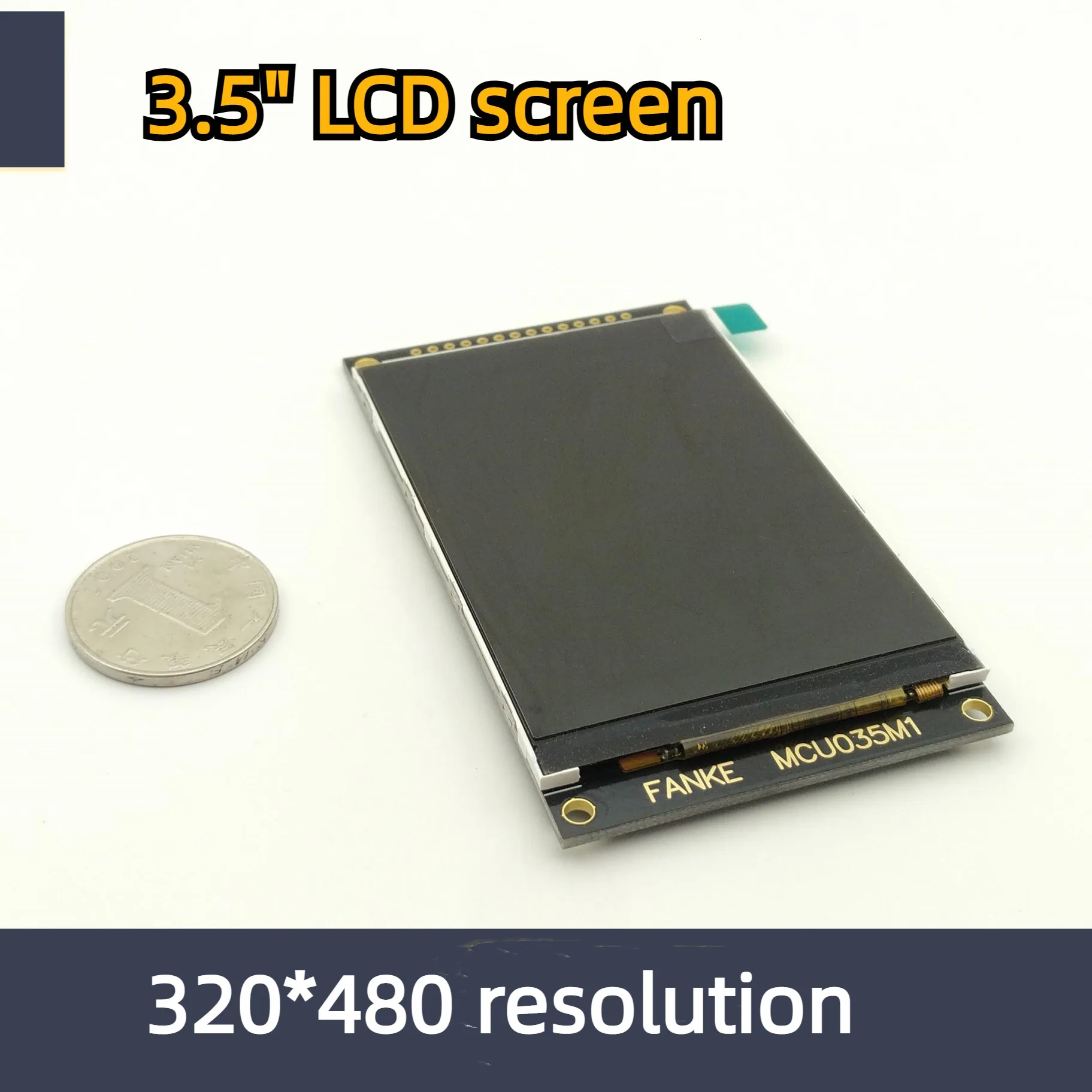 

3.5-inch TFT full-color LCD instead of 12864 single-chip display non touch