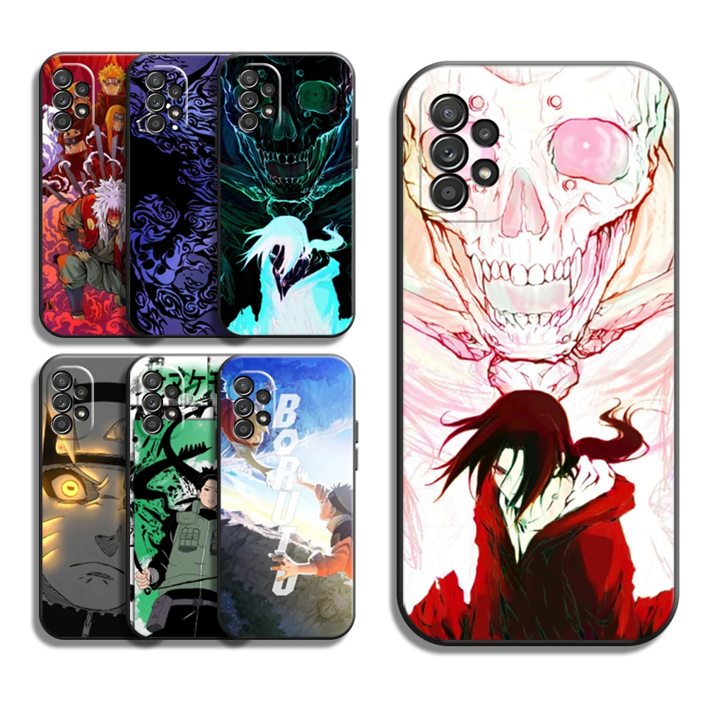 

Naruto Sasuke Cartoon Phone Cases For Samsung A51 4G A51 5G A71 4G A71 5G A52 4G A52 5G A72 4G A72 5G Cases Soft TPU Back Cover