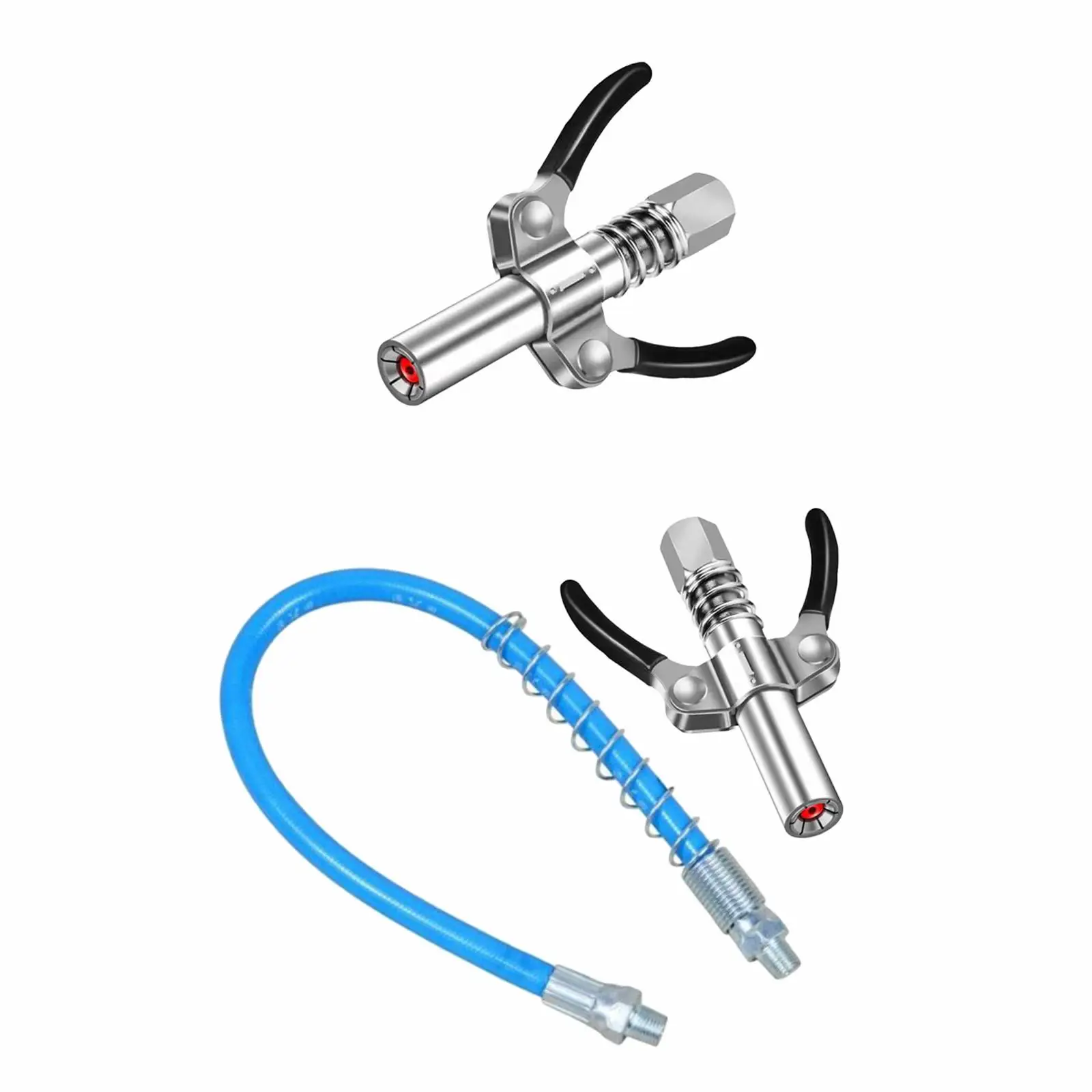 

Heavy Duty Grease Nozzle Quick Release Labor Saving Steel Reusable Durable No Oil Leakage Nozzle for Auto Accessories