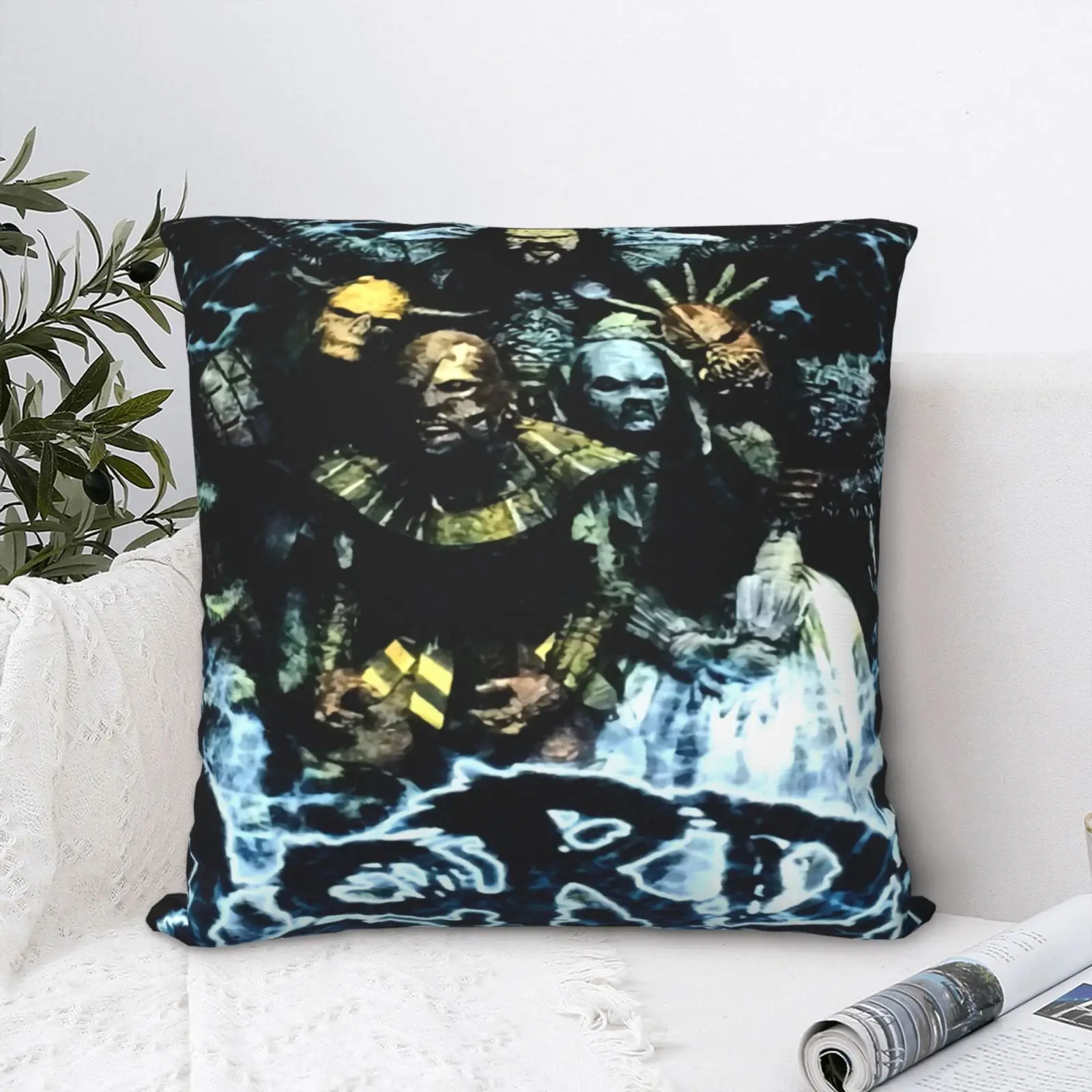 

Летняя декоративная подушка-чехол с изображением спидерweb Band, 2008