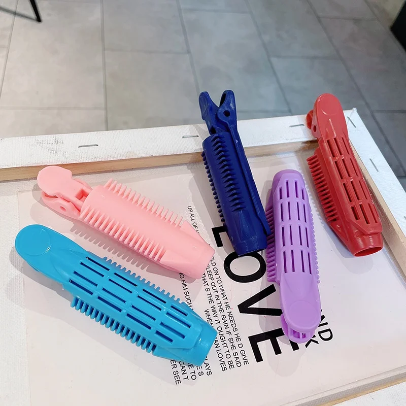 

Hair Root Fluffy Clip Head Pad Handy Tool Fixing Non-Marking Curling Stick Plate Device