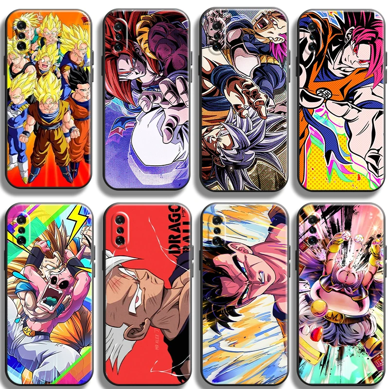 

Japan Anime Dragon Ball Phone Case For Xiaomi Note 10 Pro Lite 10S 10 Pro Lite Back ShockProof TPU Liquid Silicon Smartphone