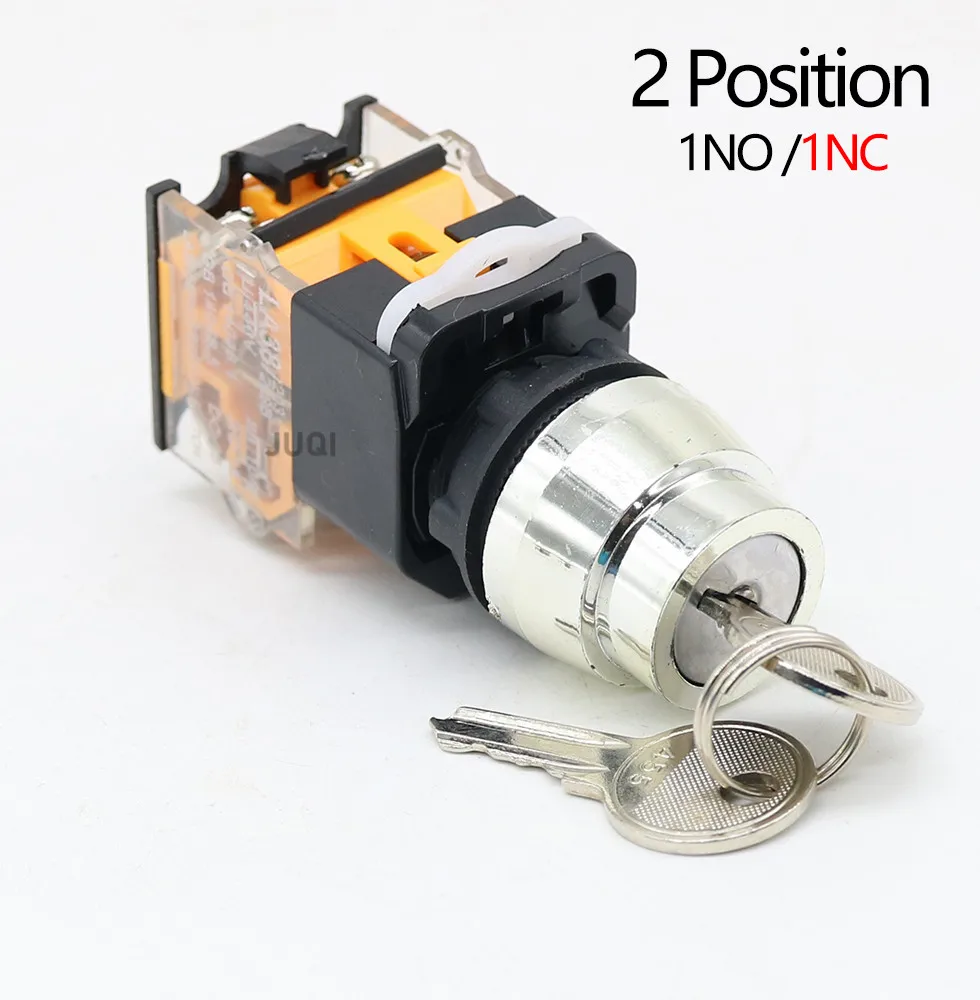 

Кнопочный переключатель LA38 22 мм 1NO/1NC черный