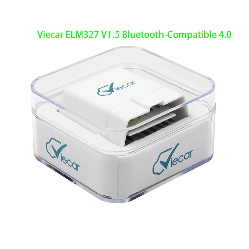 

Viecar ELM327 V1.5 Bluetooth 4.0 OBD 2 OBD2 PIC18F25K80 ELM 327 V 1 5 Car Diagnostic Scanner ODB2 Auto tool Code Reader