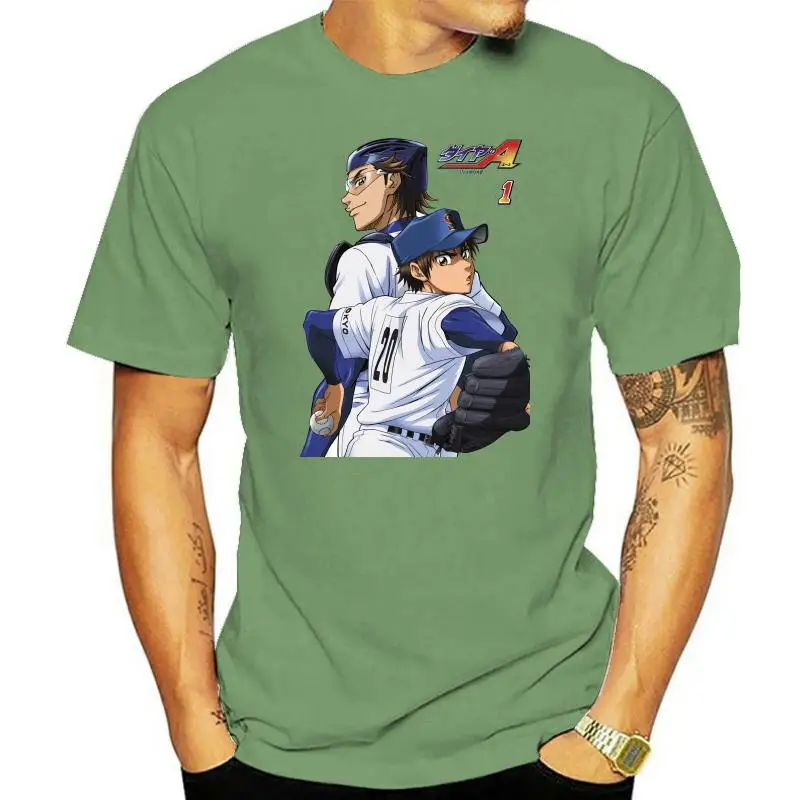 

Футболки Ace Of Diamond, уличная одежда унисекс, белая футболка с логотипом Ace Of Diamond, футболки, топ, футболка, хипстерская футболка с мультяшным рис...