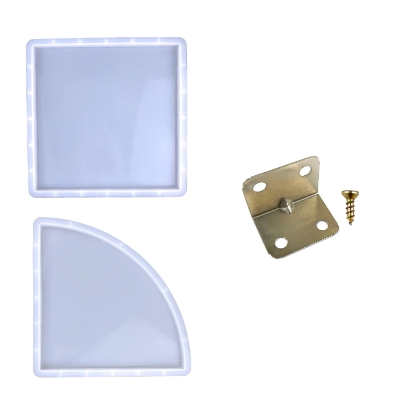 

28TF Mirror Wall Corner Bracket Pendant Mold for Item Cosmetic Jewelry Storage