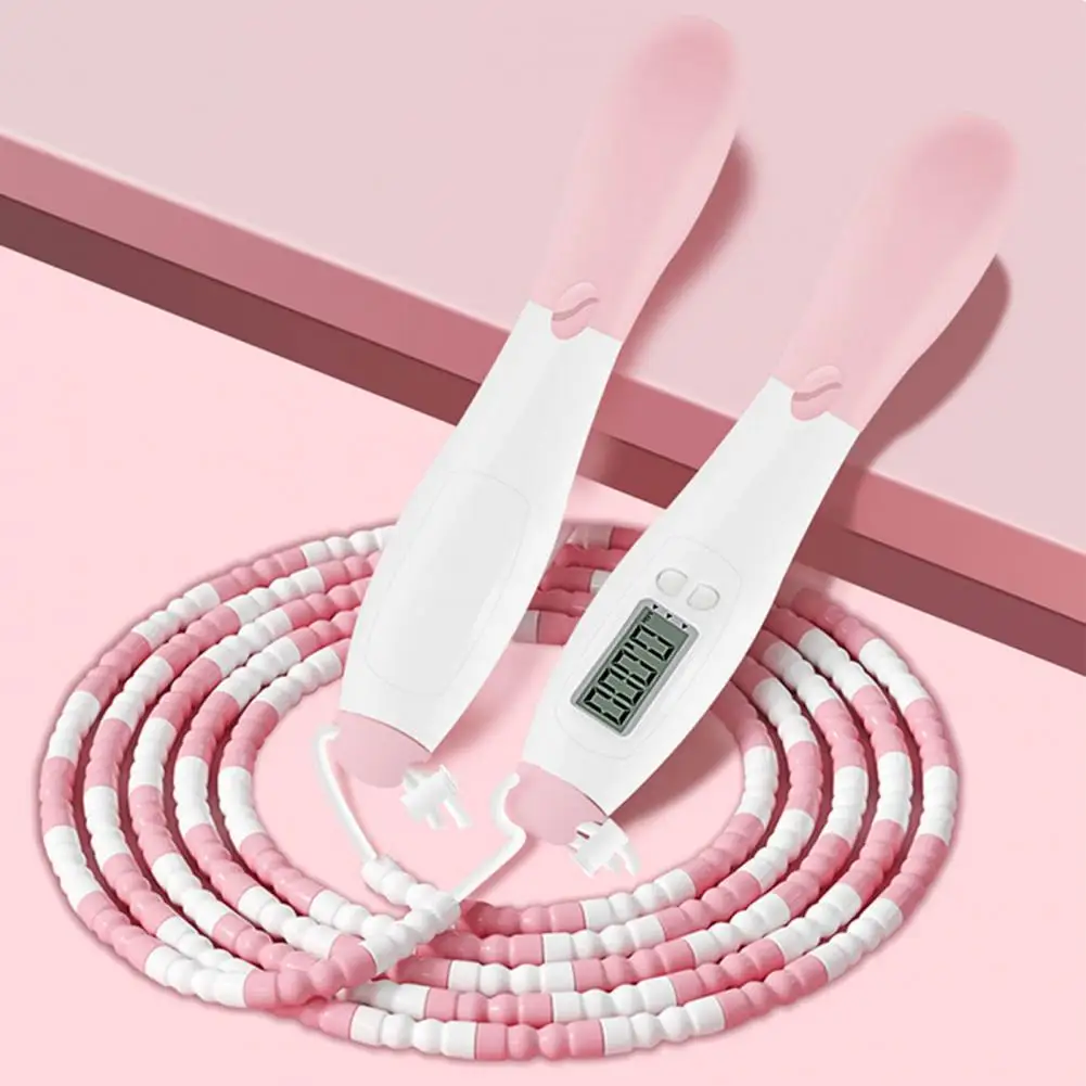 

Fitness Jumping Rope Counting Jump Rope Efficient Endurance Training Adjustable Length Jump Ropes with Calorie for Effective