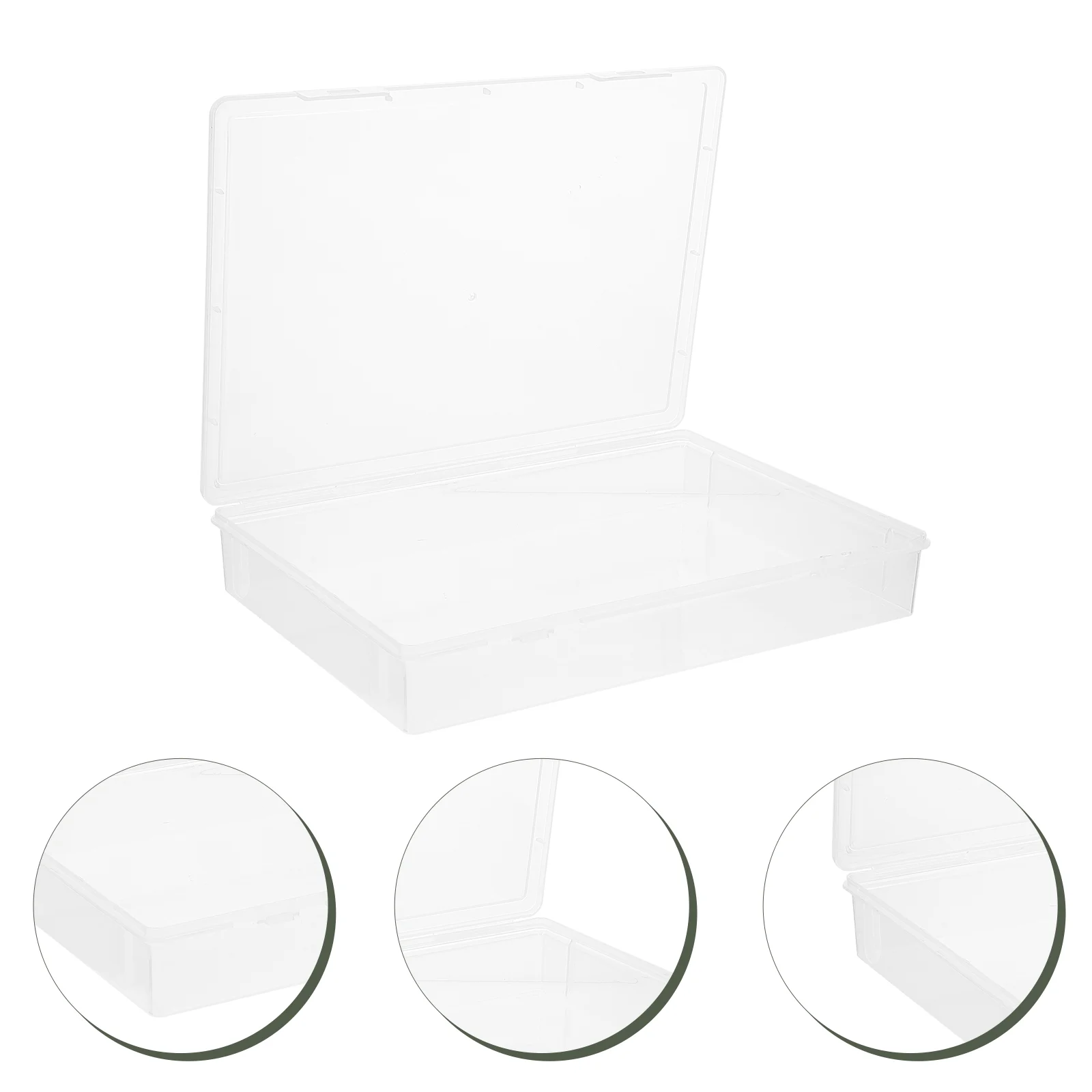 

Tofficu Sheet Protector Portable Project Case A4 File Document Storage Organizer