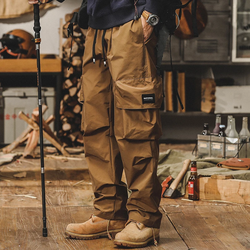 Брюки-карго в американском стиле мужские тактические Функциональные штаны