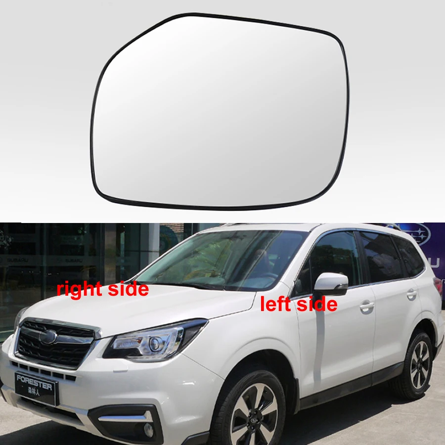 

Автомобильные аксессуары для Subaru Forester Outback XV Legacy 2012-2018, боковые Светоотражающие линзы, стеклянные линзы для зеркала заднего вида, 1 шт.