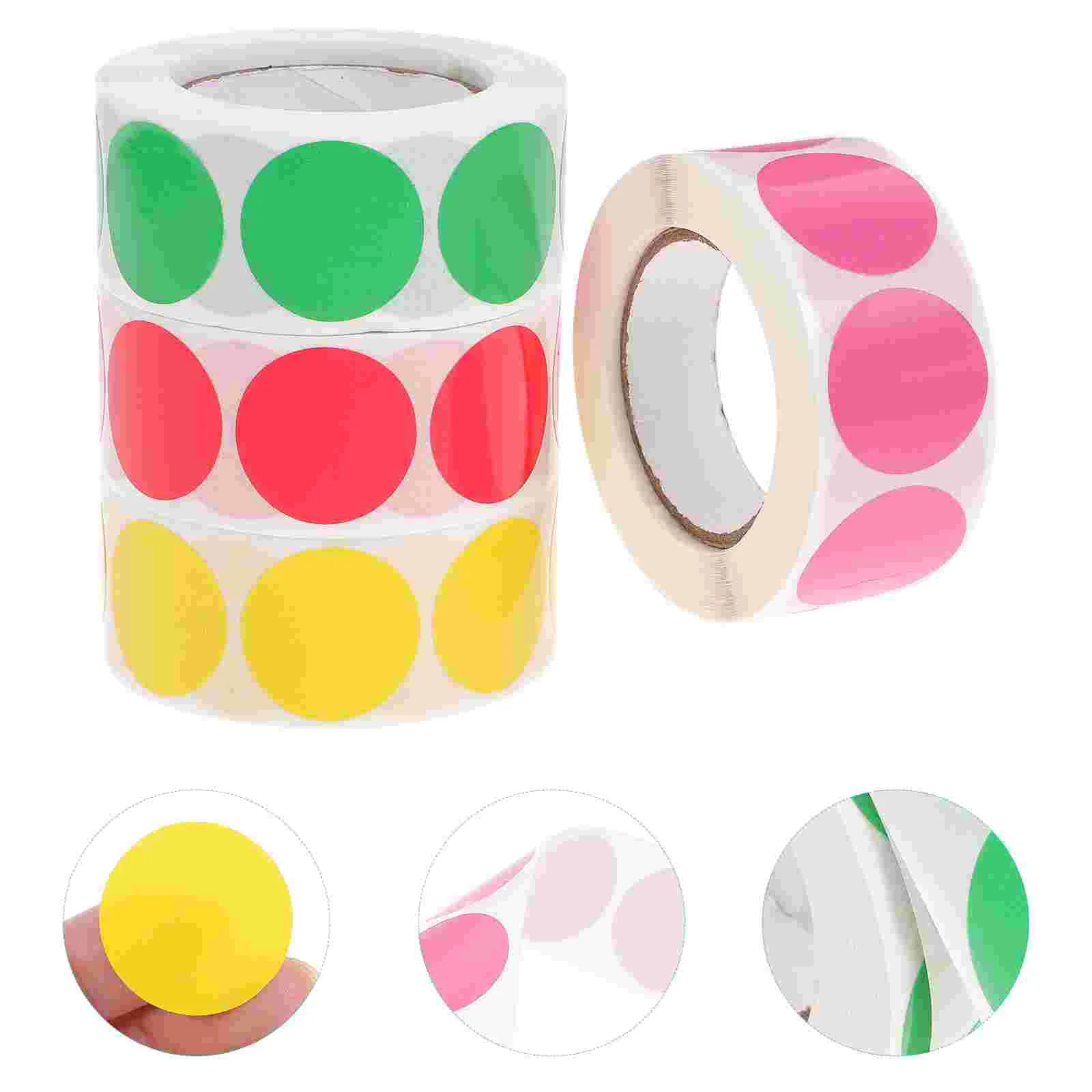 

Sticker Dot Labels Stickers Circle Label Coding Color Round Colorful Paper Yard Colored Adhesive Classify Rainbow Classified