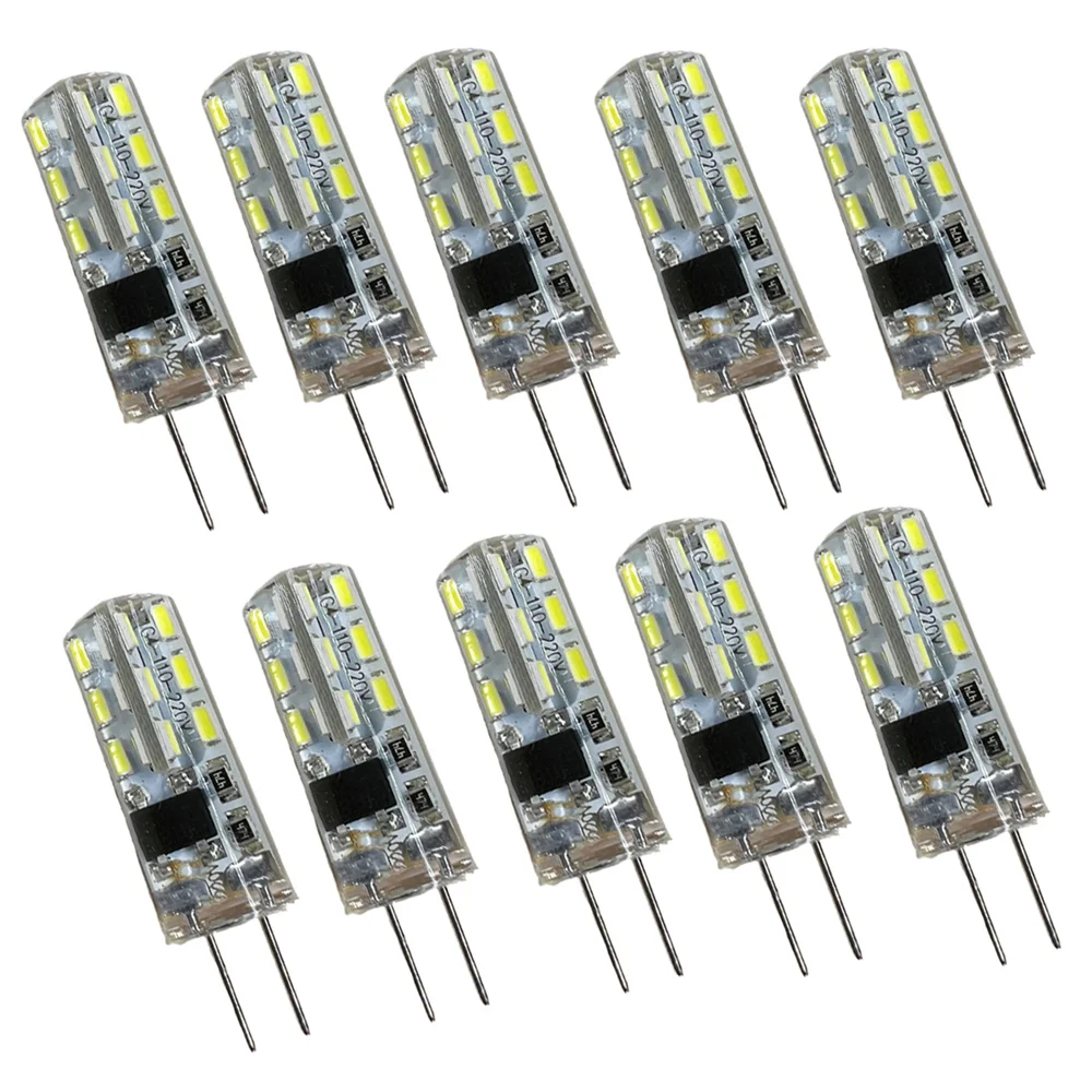 

10 шт. LED лампа Aoyuansea G4 2Вт 24 SMD 12В