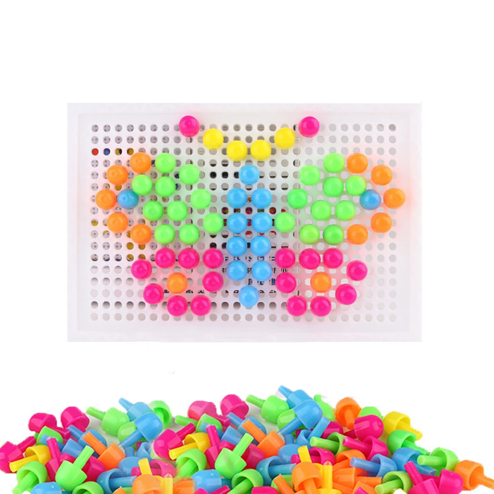 

Конструктор «грибы и ногти» для сборки, детские игрушки, игры для родителей и детей, пазлы, развивающие игрушки, подарки на праздник