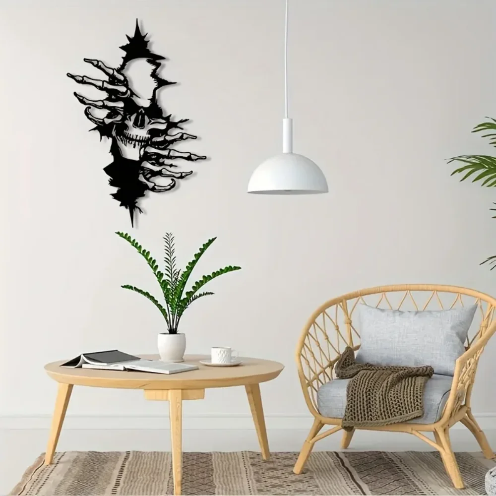 Универсальное Украшение На Хэллоуин Металлические Настенные Акценты Для