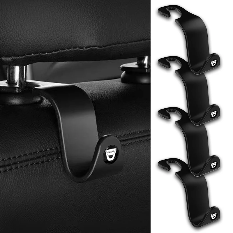 

1PCS Car Seat Headrest Hook Portable Storage Hanger For Dacia Duster 2016 2017 2020 Daster Dokker Logan Sandero Lodgy MCV 2