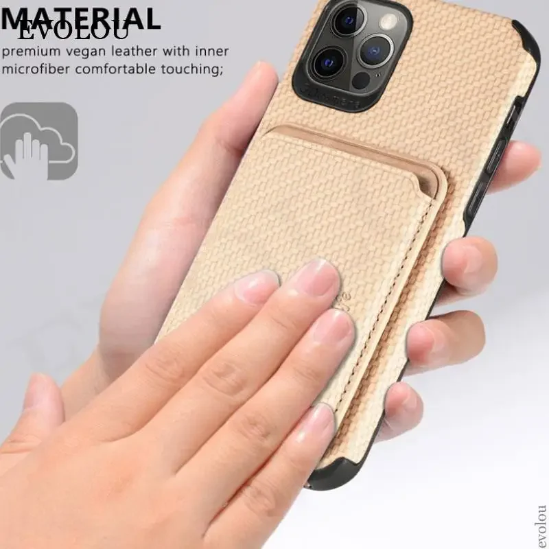 Магнитный кожаный чехол Magsafe для Xiaomi 14 беспроводное зарядное устройство из