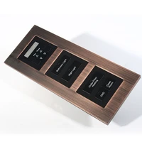 aluminium switch touch panel other hotel restaurant supplies master wall switches hotel switch panel