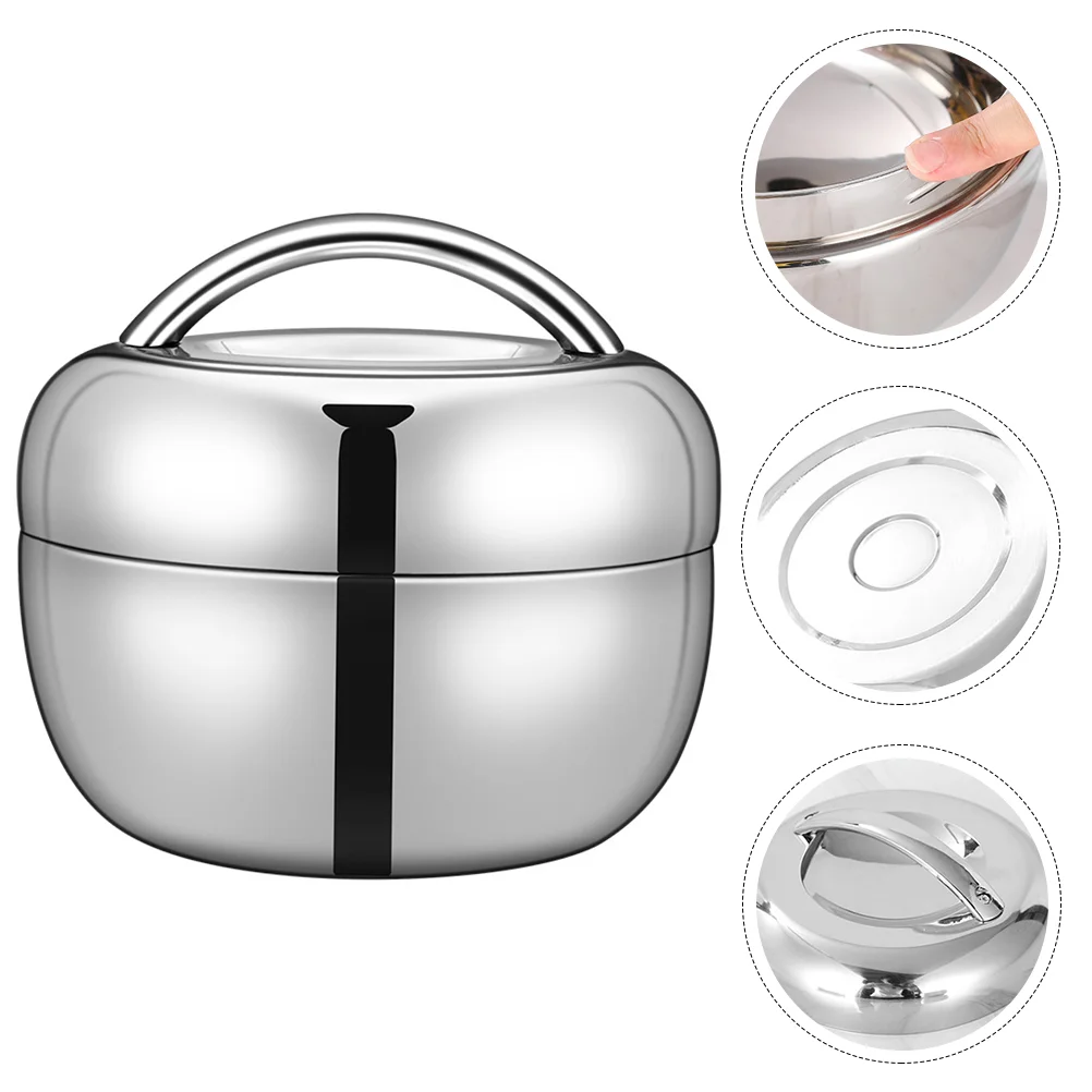 

1 Pc Portable Container Container Stainless Steel Bento Box