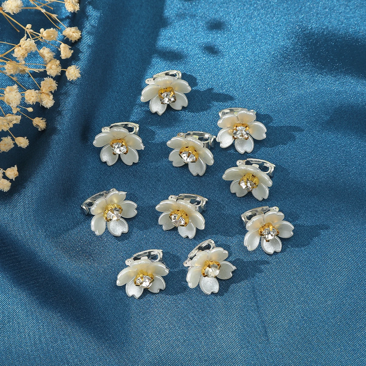 10 шт. заколки для волос в виде бабочек