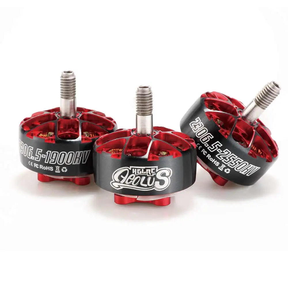 

Quality HGLRC Aeolus 2306.5 6S/1900KV 4S/2550KV Brushless Motor for RC FPV Racing Drone RC Models Toys Spare Parts RC Parts