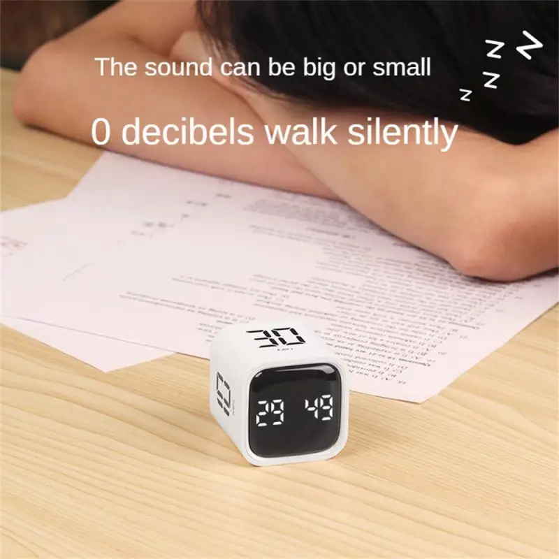 Кубический таймер продукта датчик гравитации переворачивающийся светодиодный