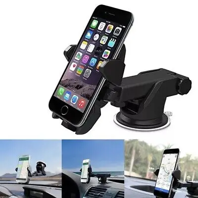 

LY Adjustable Window Dashboard Sticky Pad Universal Stand Car Mount
