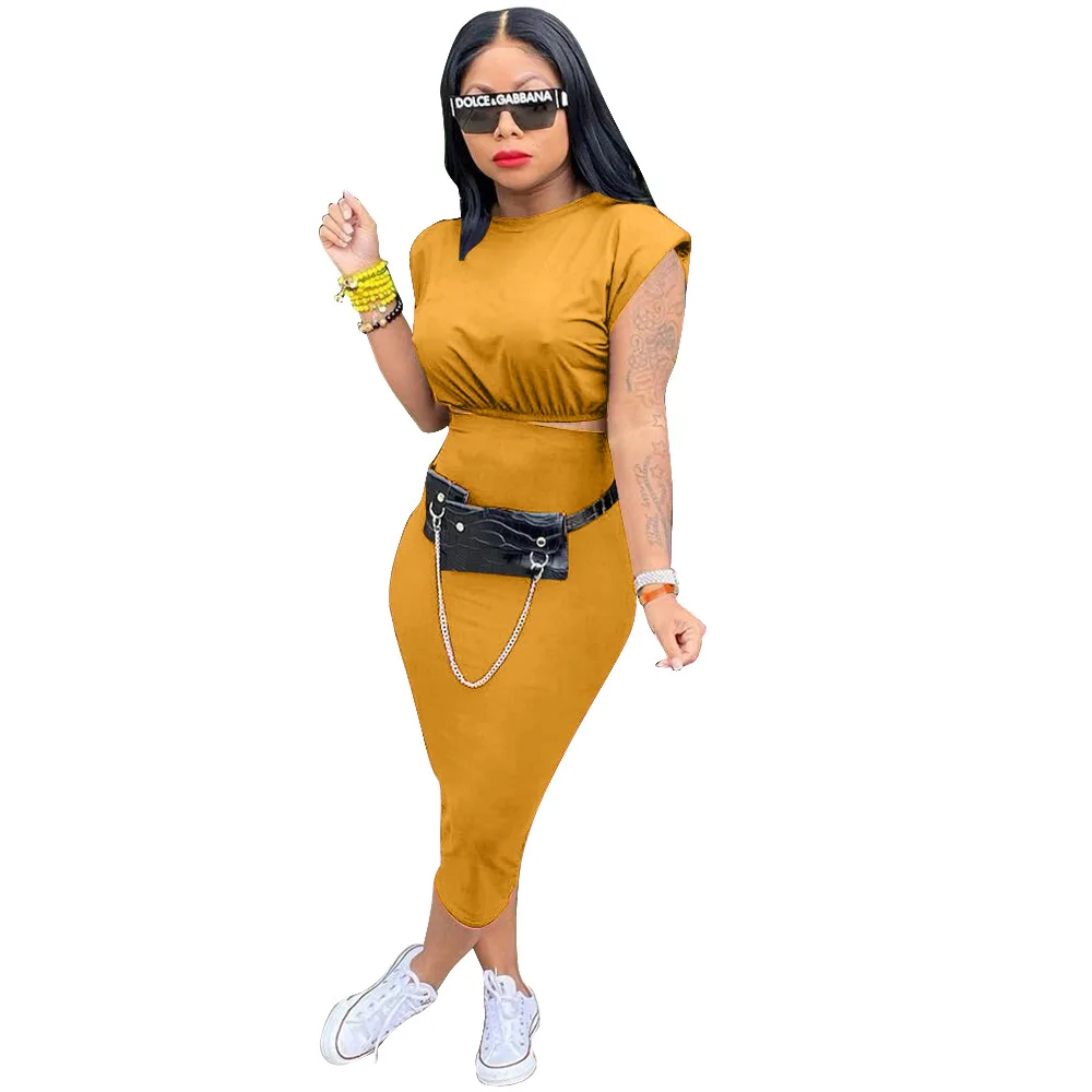 Женские юбки SUSOLA комплект из двух предметов трендовая уличная одежда короткий