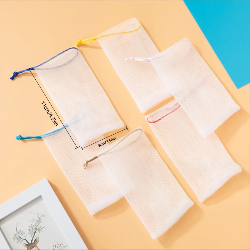 

Пенообразующая сетчатая сумка для мыла