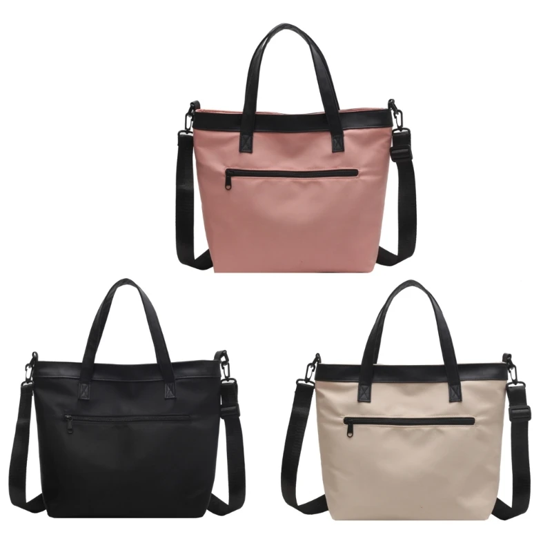 

Женская нейлоновая сумка через плечо Большая вместительная сумка через плечо Студенческая сумка для книг