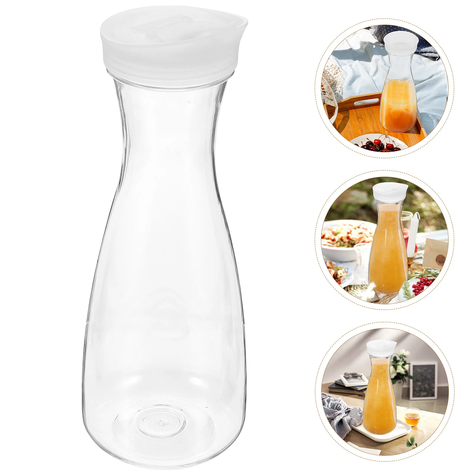 

Pitcher Water Beverage Jug Drink Fridge Cold Kettle Tea Containers Pot Lemonade Clear Serving Pitchers Hot Large Bottle Capacity