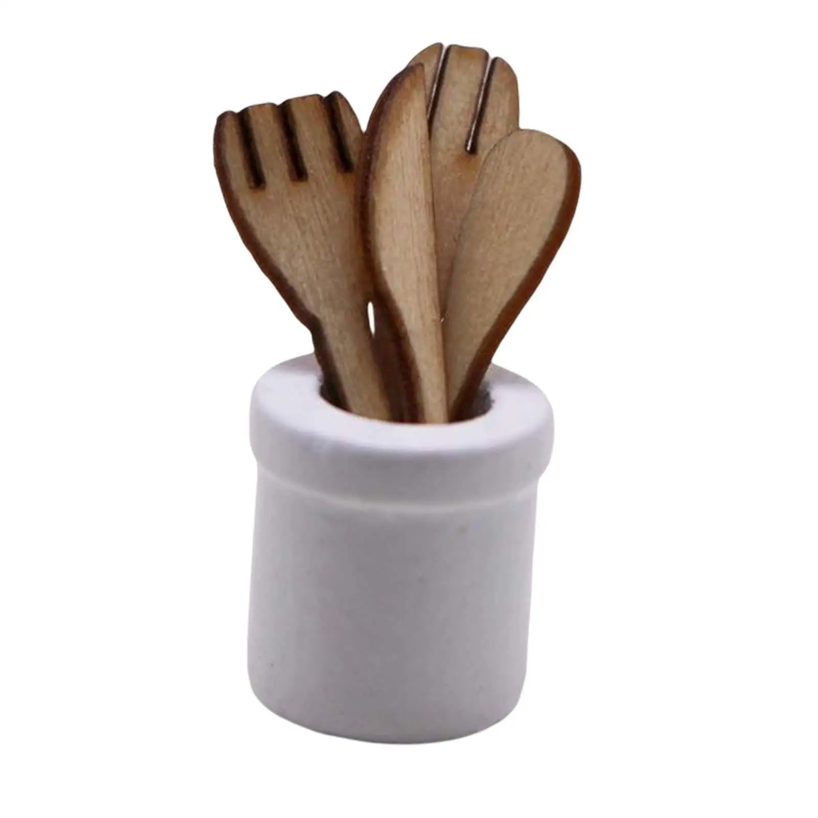

1/12 Scale Dollhouse Kitchen Utensils Dollhouse Kitchen Toys Dollhouse Decor Kitchen Decor Accessories for Kids Birthday Gifts